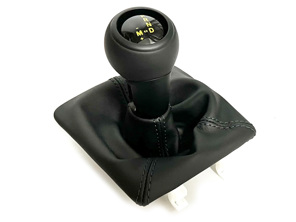 Kit de mise à niveau de bouton sport et de démarrage PDK, cuir noir. Porsche 718 / 991.2 / 991 GT3 - 9827131208YR